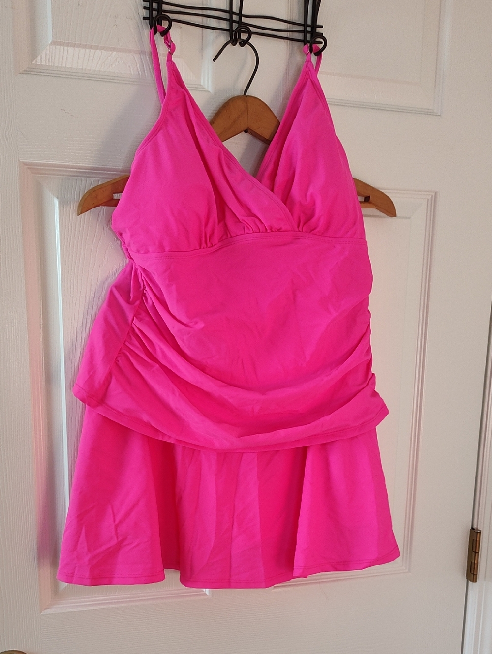 Hot Pink Tankini & Skort Bottom
